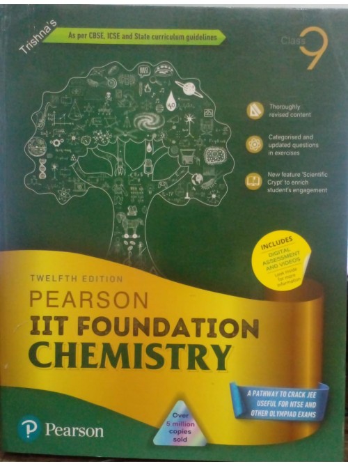Pearson IIT Foundation Series Class 9 Chemistry at Ashirwad Publication